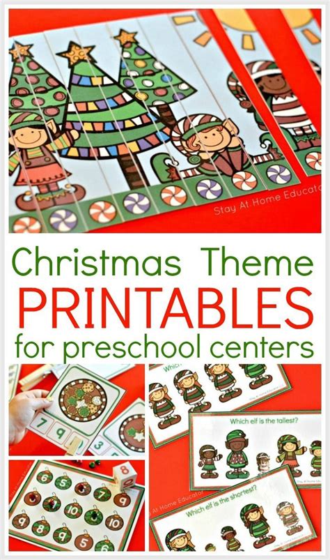 Print all alphabet worksheets and work with your preschooler. Christmas Activity Pack for Preschoolers - Stay At Home ...