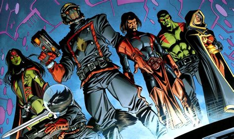 Original Guardians Of The Galaxy Comic Wallpaper
