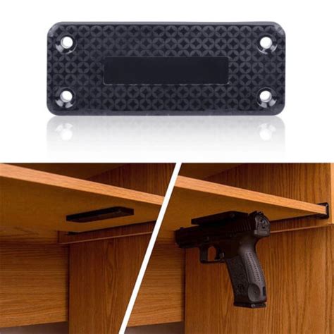 Gun Magnet Mount Magnetic Holder Holster Concealed Pistol For Car Bed Under Desk Ebay