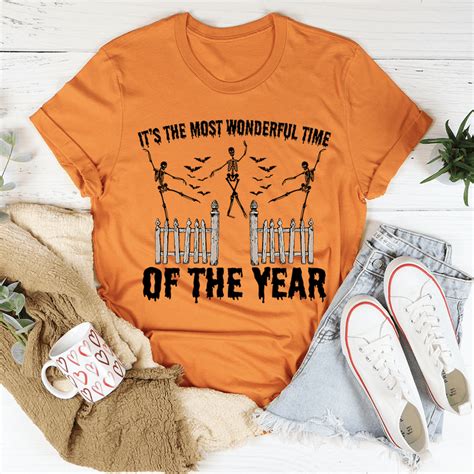 It S The Most Wonderful Time Of The Year Tee Peachy Sunday