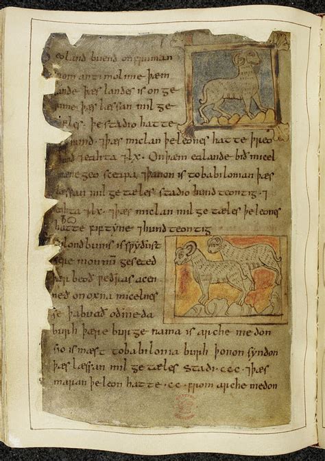 Beowulf An Epic Poem Photograph by British Library