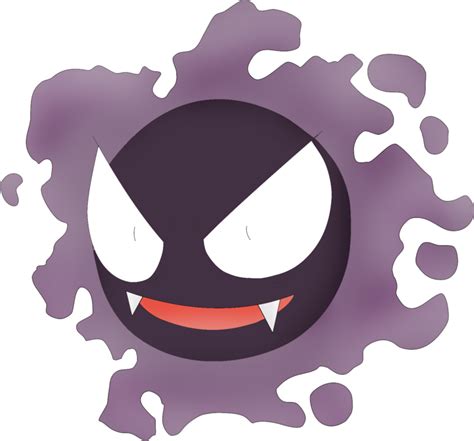 Colored Gastly By Inukawaiilover On Deviantart