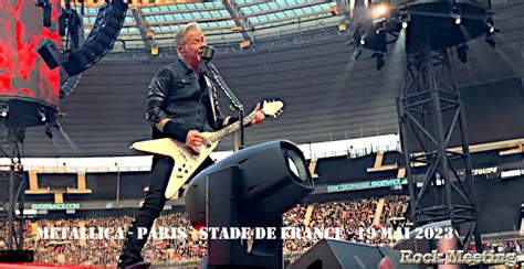 Metallica Paris Stade De France 19 Mai 2023 Avec Architects