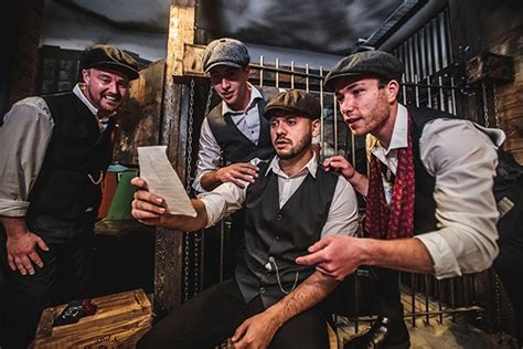 The Escape Room Live Peaky Blinders Experience For Four Unique Ting