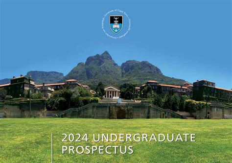 university of cape town uct prospectus 2024 pdf download sanotify