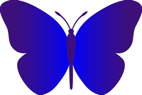 Purple Butterfly Clip Art Clipart Best