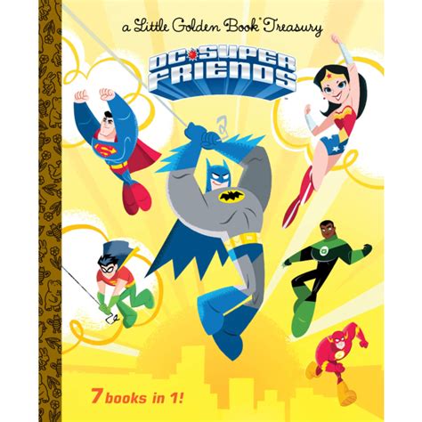 Dc Super Friends Little Golden Book Treasury Hardcover By Golden