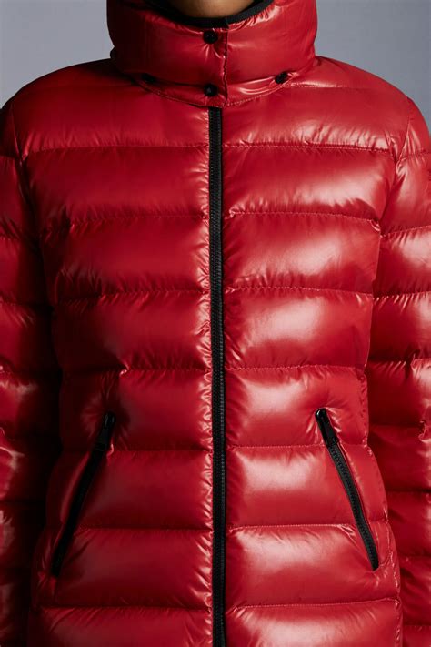 Ruby Red Bady Short Down Jacket Short Down Jackets For Women Moncler Us