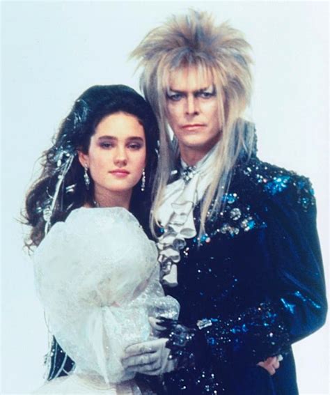 Jennifer Connelly And David Bowie In Labyrinth 1986 Labyrinth
