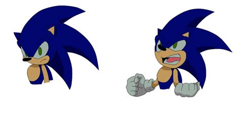 Angry Sonic Concept Art By Artsonx On Deviantart
