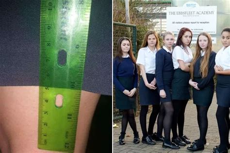 Schoolgirls Face Being Expelled For Wearing Trousers That Are Too Tight Mirror Online