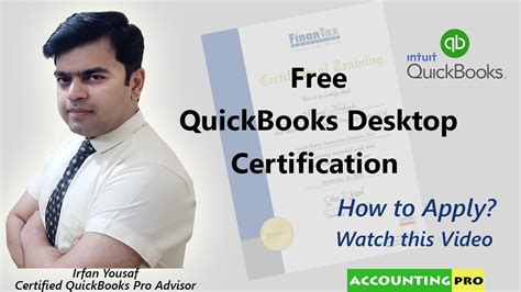 Join the free quickbooks proadvisor program for training like this. Free QuickBooks Desktop Certification - How to Apply ...