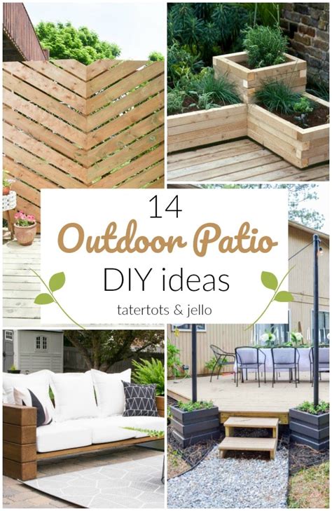 14 Outdoor Patio Diy Ideas To Spruce Up Your Outdoor Space