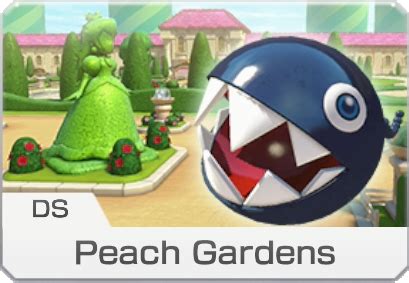 File MK8D DS Peach Gardens Course Icon Png Super Mario Wiki The