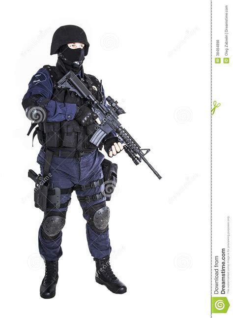 Swat Officer Royalty Free Stock Photos Image 38484898