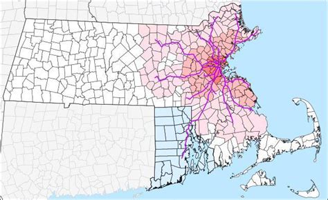 Commuter Rail In The Greater Boston Area Greater Boston Boston Area