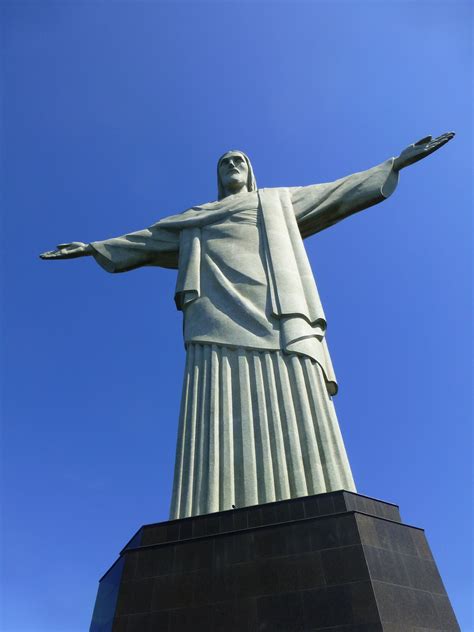 Kostenlose Foto Monument Statue Wahrzeichen Blau Rio De Janeiro