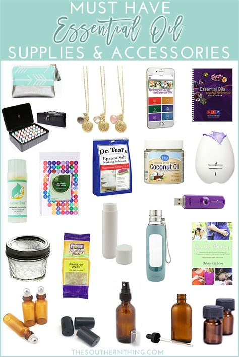 Top Must Have Essential Oil Supplies And Accessories