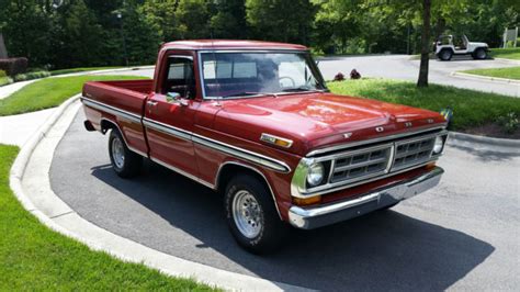 1971 Ford F100 Pick Up Restored V8 Clean Low Miles 1 Owner Garaged Auto