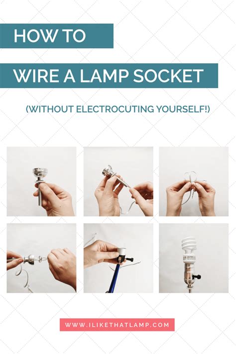 How To Wire A Lamp Socket Without Electrocuting Yourself Makely