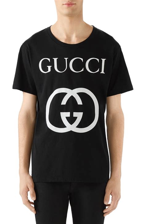 All items are authenticated through a rigorous process overseen by experts. Men's Gucci New Logo T-Shirt, Size Small - Black | The ...