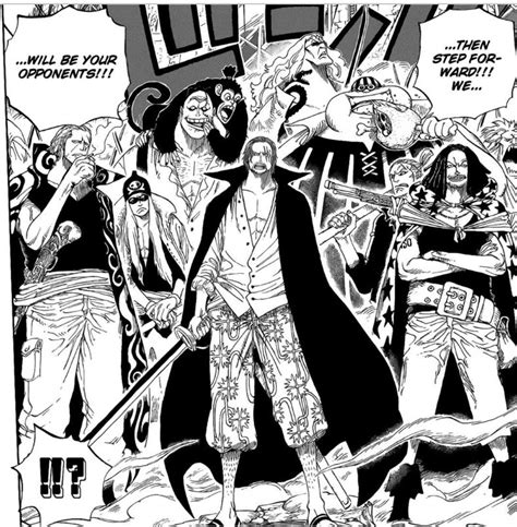 Art One Of The Best Moment Of One Piece Manga When Shanks Arrived At