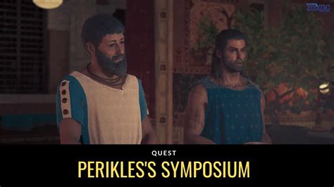 Assassin S Creed Odyssey Quest Perikles S Symposium Youtube