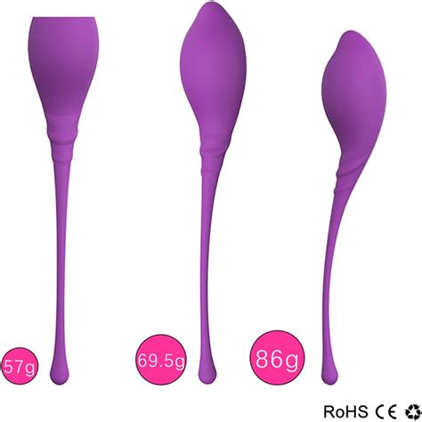 waterproof silicone 3 step smart kegel balls love egg for vaginal tight exercise