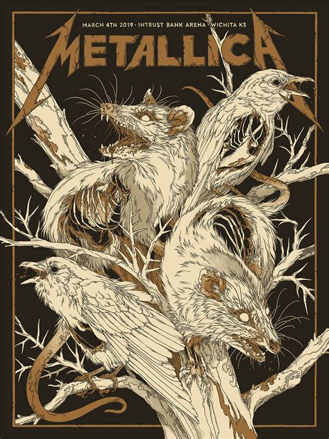 The band's fast tempos, instrumentals, and aggressive musicianship made them one of the founding big four bands of thrash metal, alongside megadeth, anthrax, and slayer. Metallica Posters — Teagan White