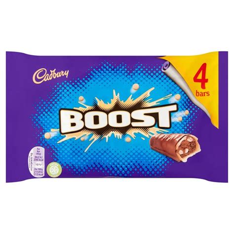 Morrisons Cadbury Boost 4 Pack 160gproduct Information