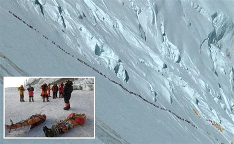 The Coming Crisis Mount Everest Traffic Jam As Dozens Of Climbers Try