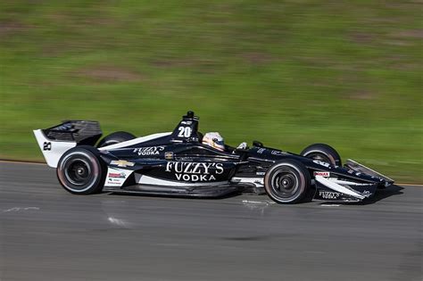 This sport can be played as individuals. Carpenter impressed by King, confirms IndyCar oval test