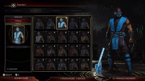 Klassic Arcade Ninja Skin Pack In Mortal Kombat 11 5 Out Of 12 Image