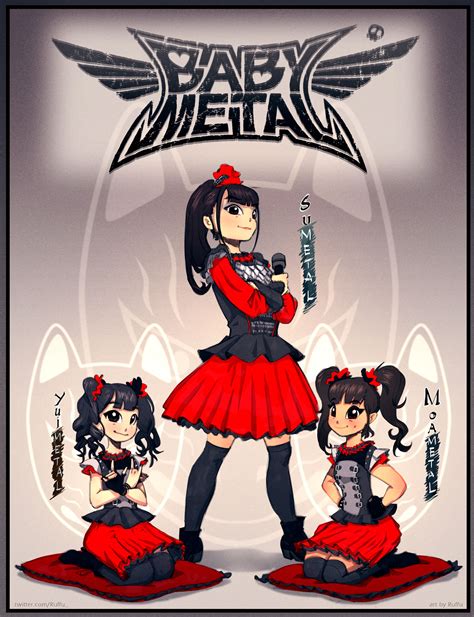 Babymetal Poster By Ruffu On Deviantart
