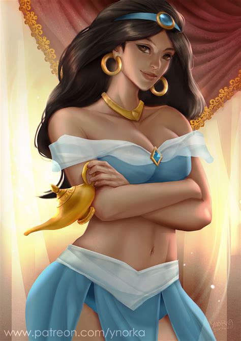 Jasmine Aladdin Drawn By Ynorkachiu Danbooru