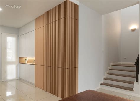 Minimalistic Foyer Condominium Design Ideas And Photos Malaysia