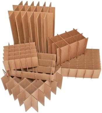 Corrugated Dividers Partitions Boxfactory