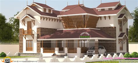 Traditional Style Luxurious House 2700 Sq Ft Kerala Home Design And