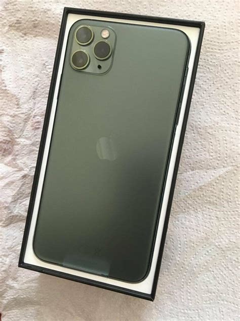 Iphone 11 Pro Max 256gb Midnight Green Locked To Ee In Walthamstow