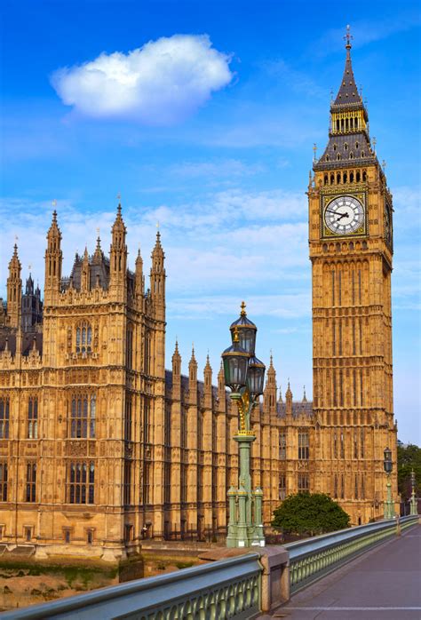 Big ben is the nickname for the great bell of the striking clock at the north end of the palace of westminster; Big ben clock tower in london england | Premium Photo