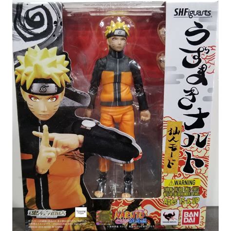 Naruto Shippuden Uzumaki Naruto Sennin Mode Shfiguarts Action Figure