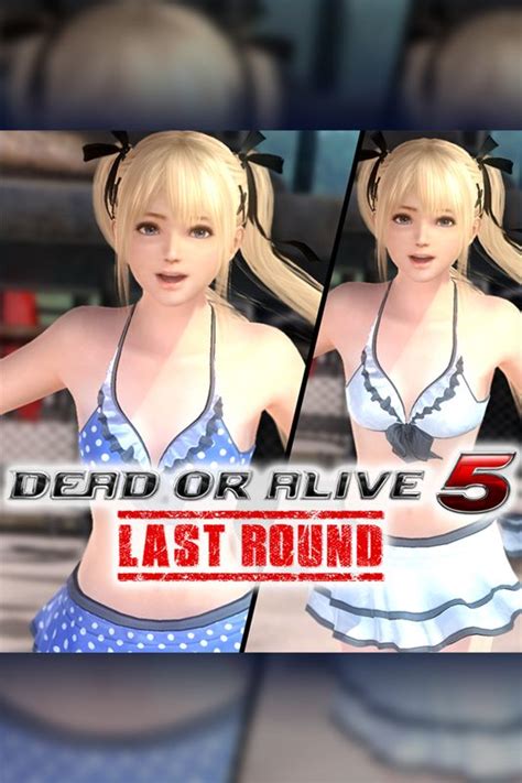 Dead Or Alive 5 Last Round Zack Island Swimwear Marie Rose 2017 Xbox One Box Cover Art