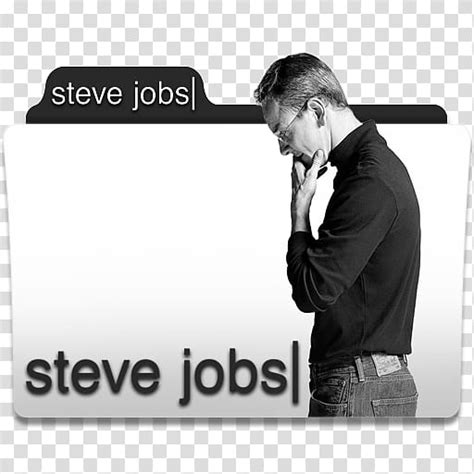 Steve Jobs Folder Icon Steve Jobs Transparent Background PNG Clipart HiClipart