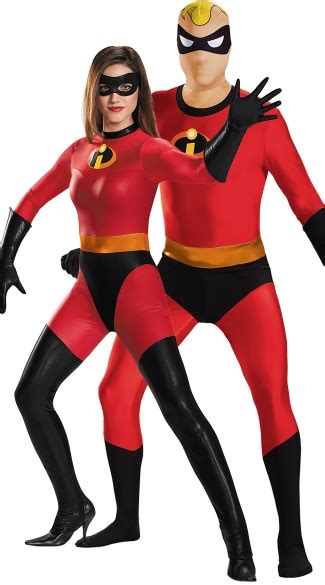 Mr And Mrs Incredible Couples Costume Men S Mr Incredible Costume Mens Incredible Costume