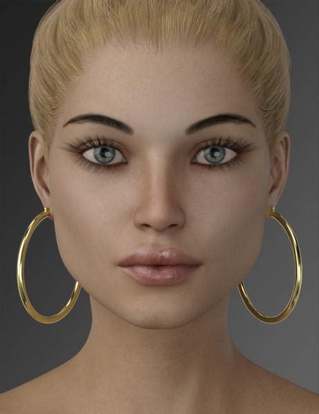 Huge Hoop Earrings For G3f Daz 3d Forums