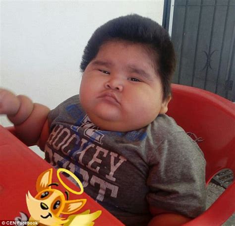 Is This Mexican Boy The Worlds Fattest Baby Daily Mail Online