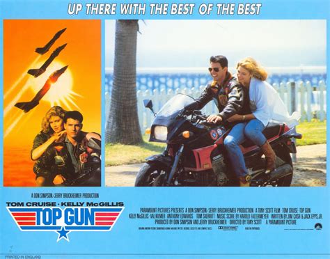 Top Gun 1986 British Scene Card Posteritati Movie Poster Gallery