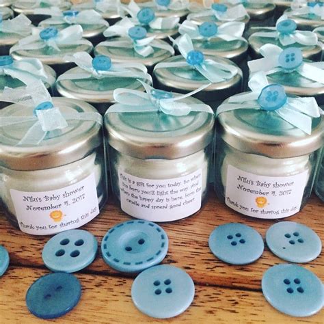 20 Personalised Mini Candles Baby Shower Party T Baby Etsy Baby