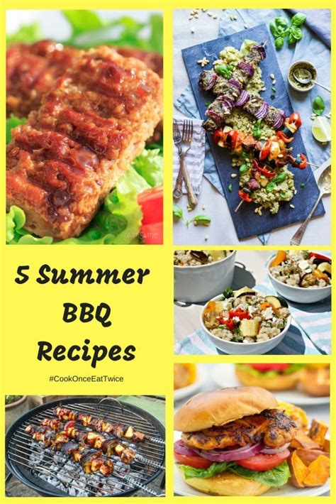 Five Summer Bbq Recipes Including Steaks Salads And Burgers On The Grill