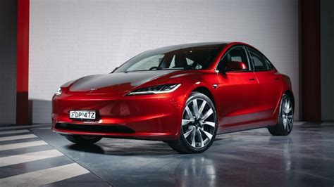 2024 Tesla Model 3 Revealed In Australia Au — Australias